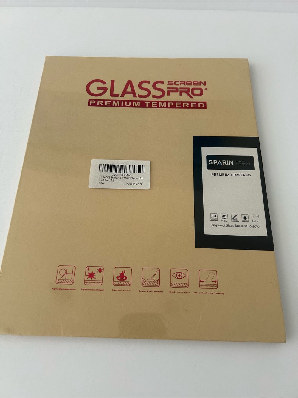 IPAD PRO PREMIUM TEMPERED GLASS SCREEN COVER PROTECTION